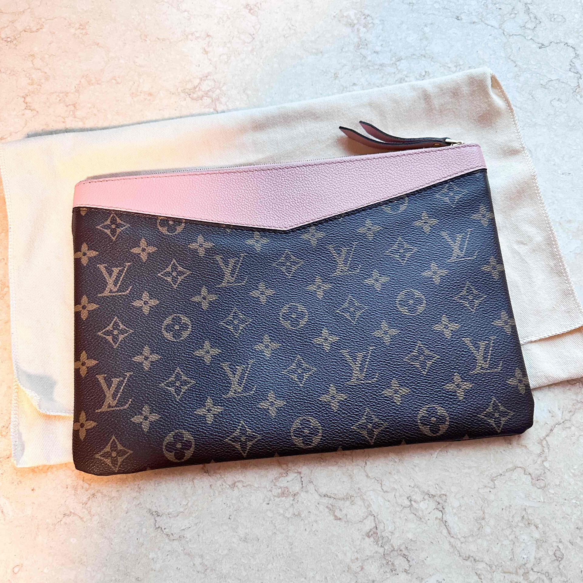 louis vuitton 路易威登老花手拿包