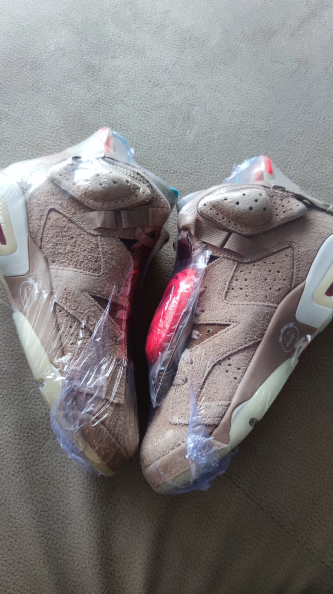 custom review-JORDAN 6 Retro Travis Scott British Khaki