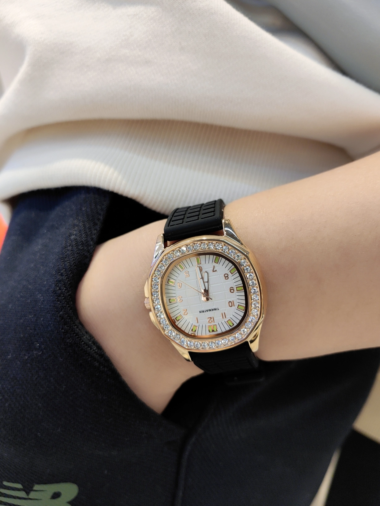 timematrix翡丽风手表女学生通勤优雅气质轻奢防水石英手表