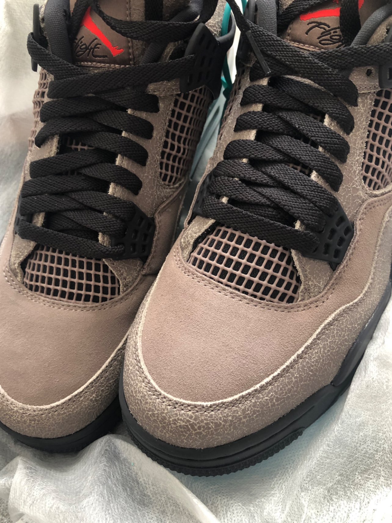 custom review-Jordan 4 Retro Taupe Haze Men's