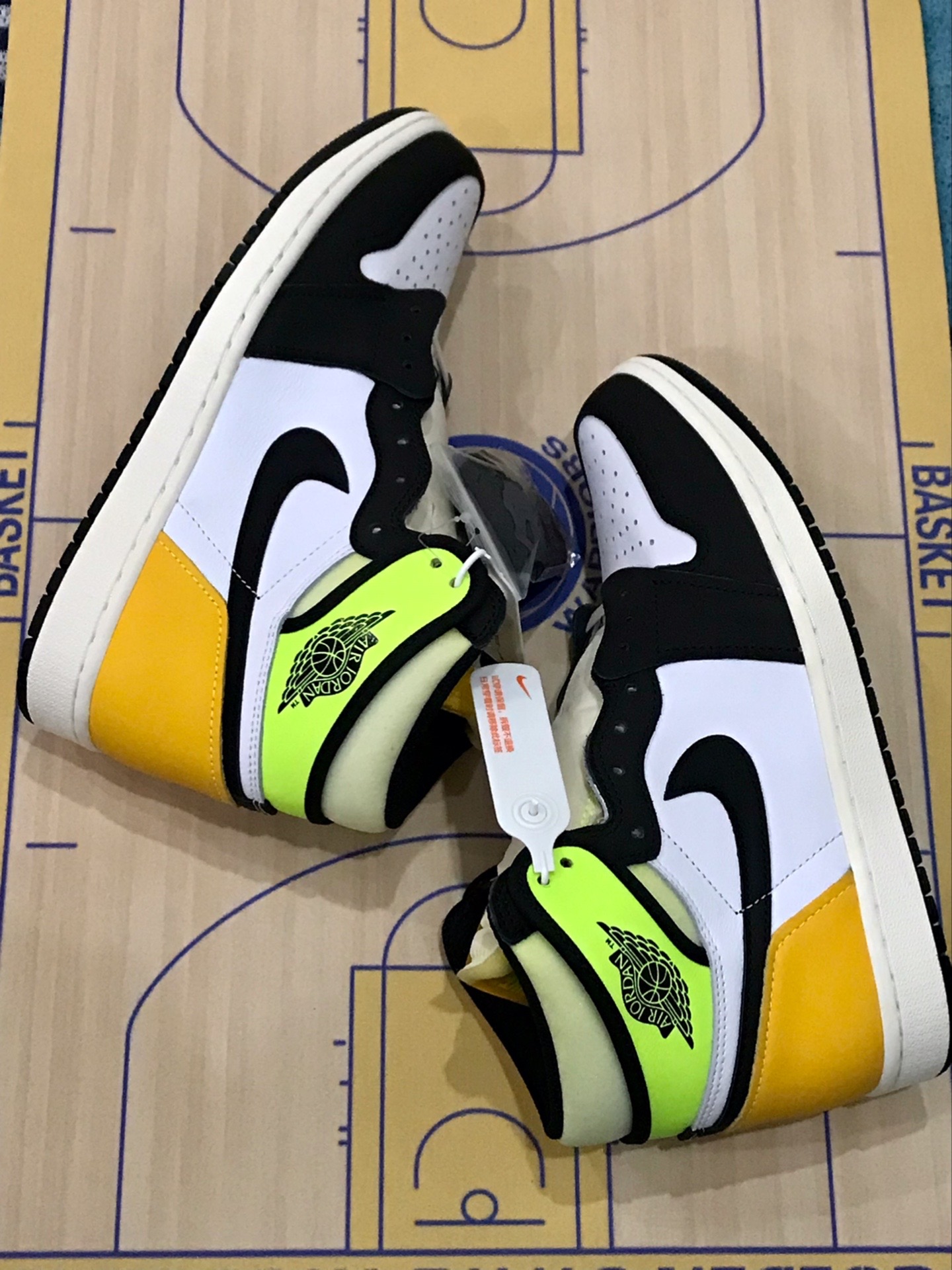 球鞋穿搭12|aj1 high 黄橙脚趾