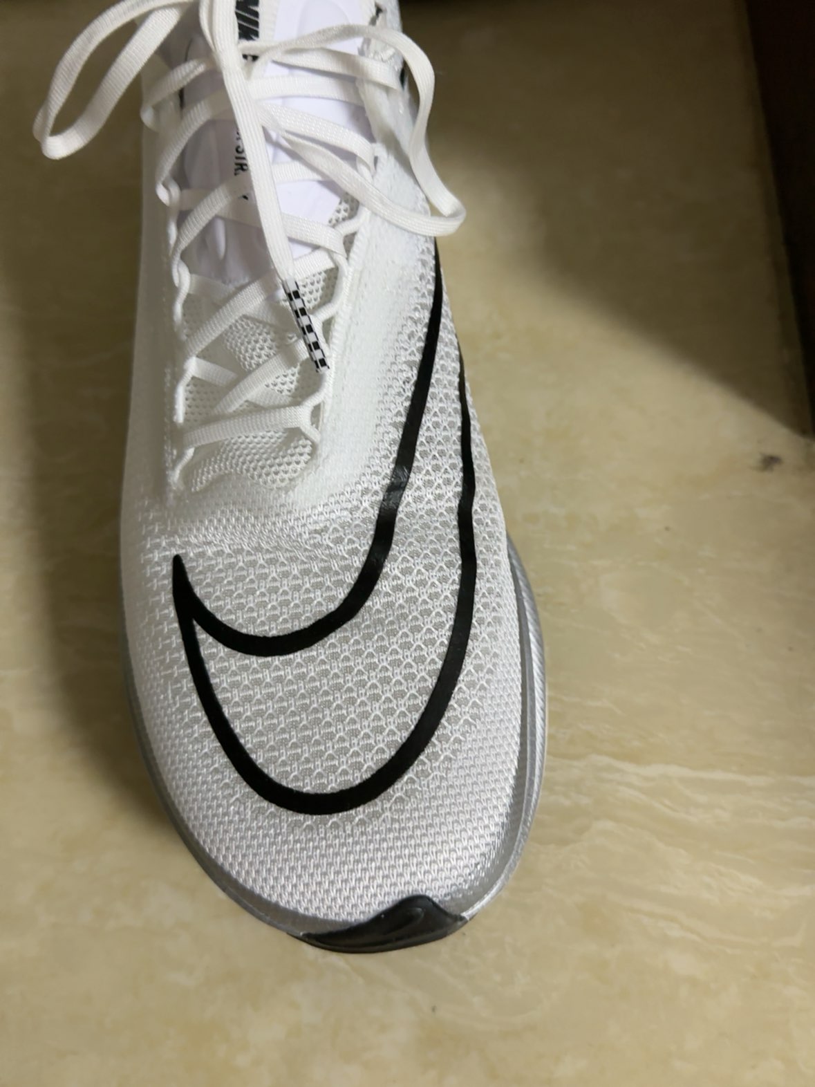 custom review-Nike ZoomX Streakfly 'White Metallic Silver'
