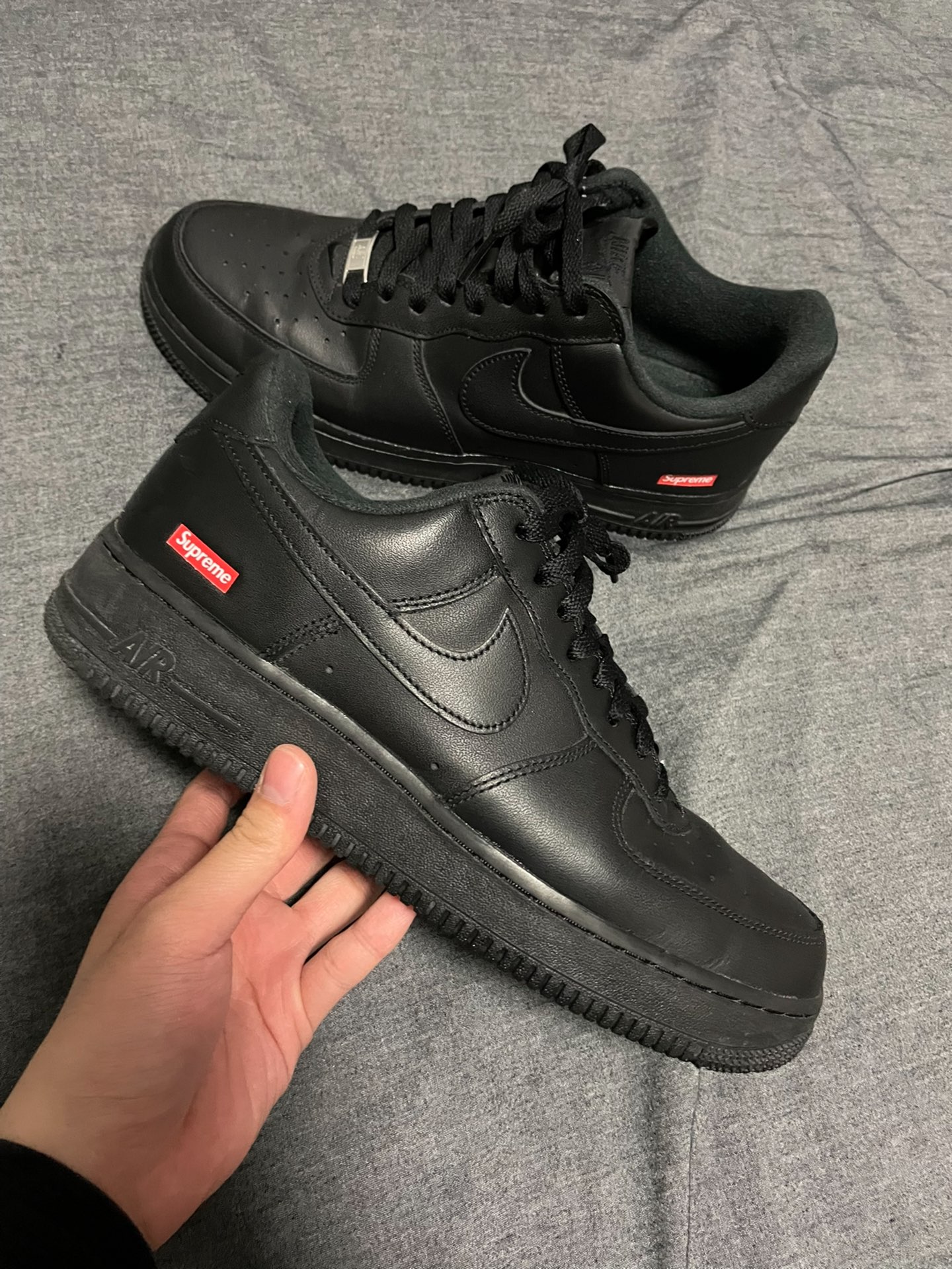 custom review-Nike Air Force 1 Low Supreme Black
