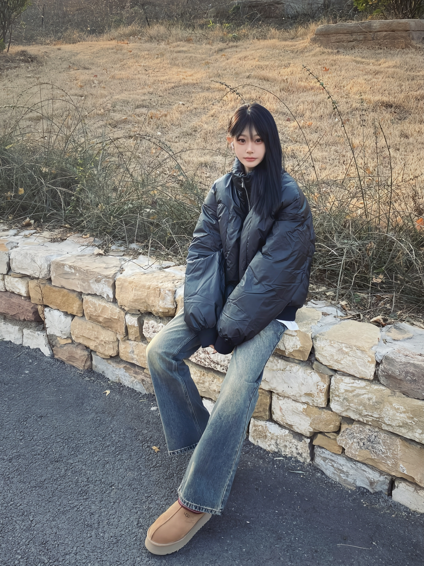 自信点 你穿麻袋也好看