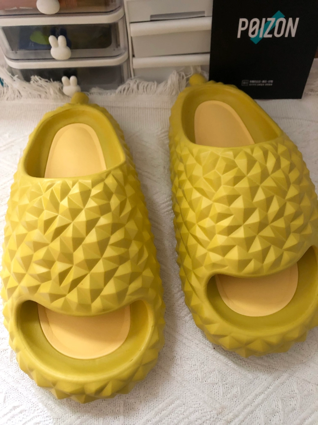 新款水果榴莲拖鞋!