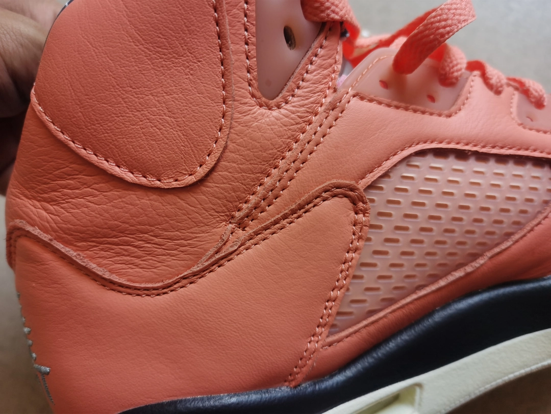 custom review-DJ Khaled x Jordan Air Jordan 5 'Малиновое Блаженство' Высокие Кеды Винтажные Баскетбольные Кроссовки Унисекс Оранжевый