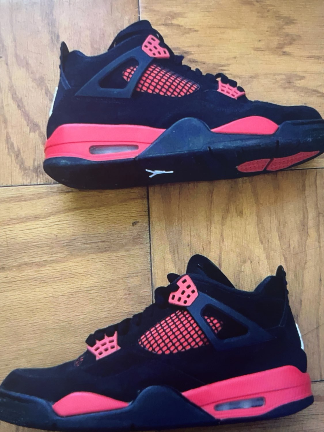 custom review-Jordan 4 Retro 'Red Thunder'