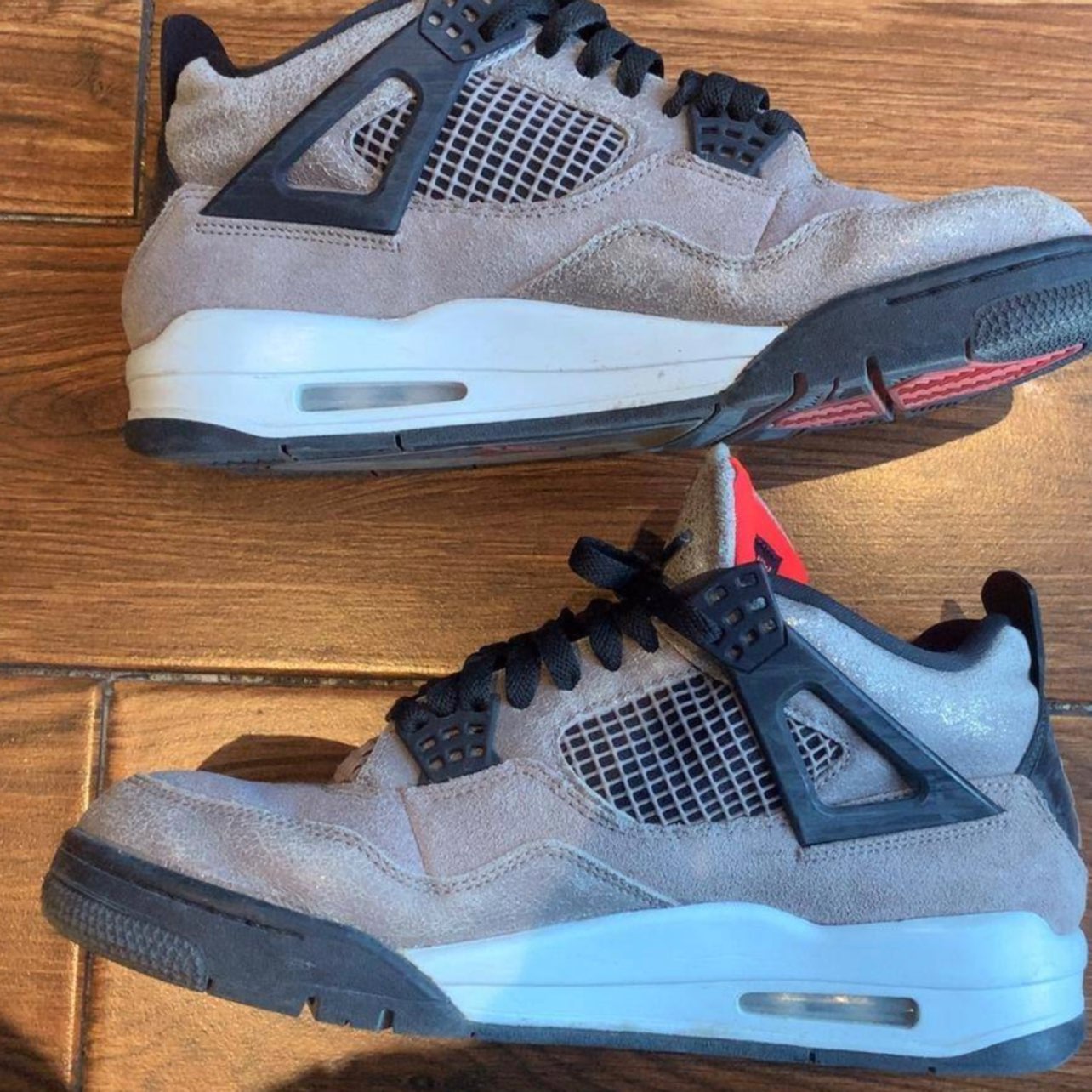 custom review-Jordan 4 Retro Taupe Haze Men's