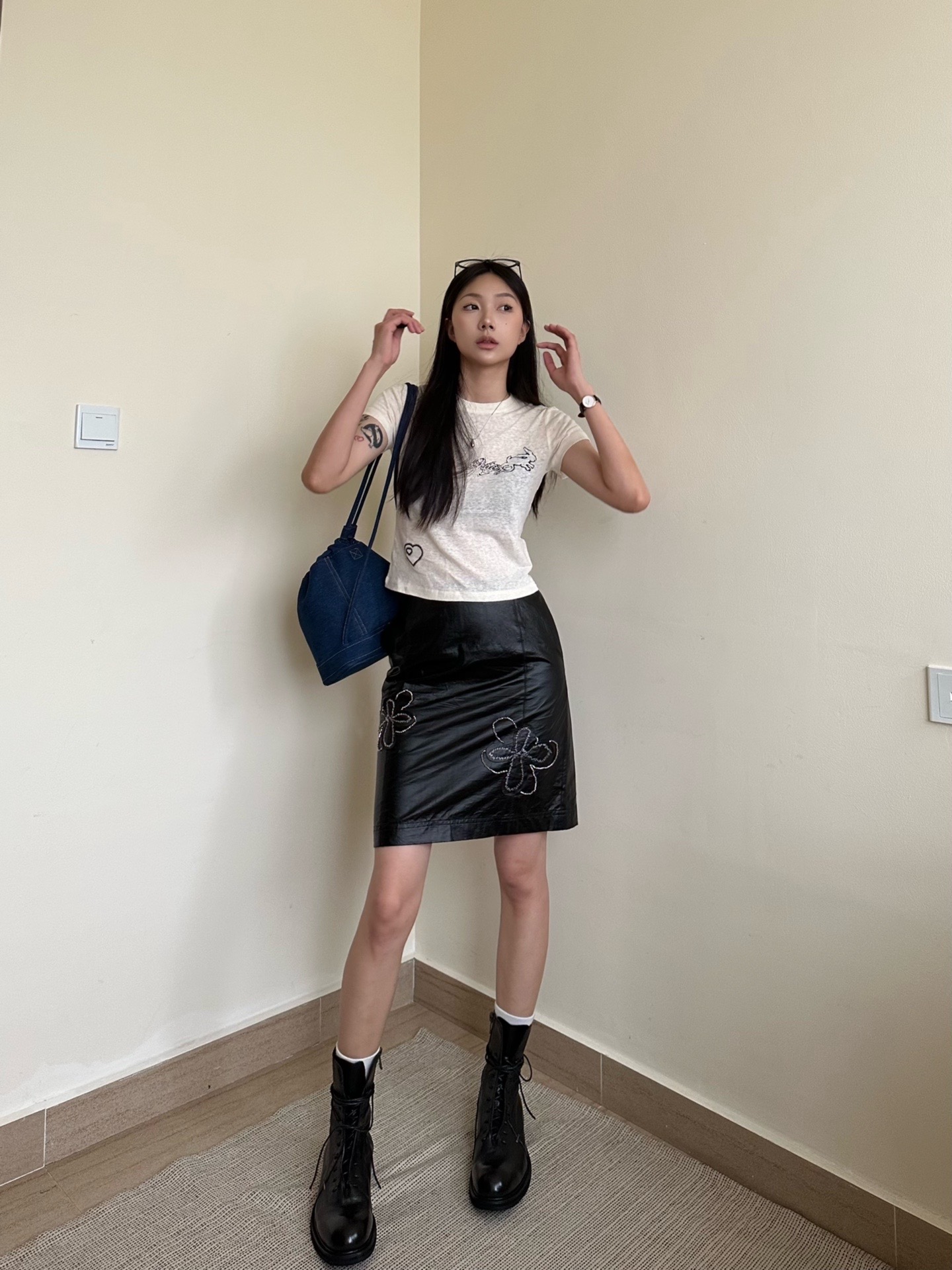 夏天也要穿马丁靴