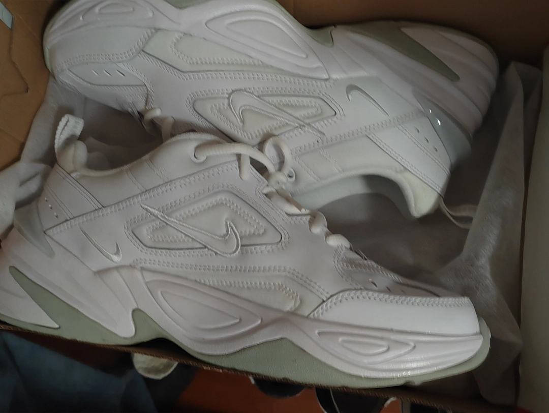 custom review-Nike M2K Tekno White Pure Platinum