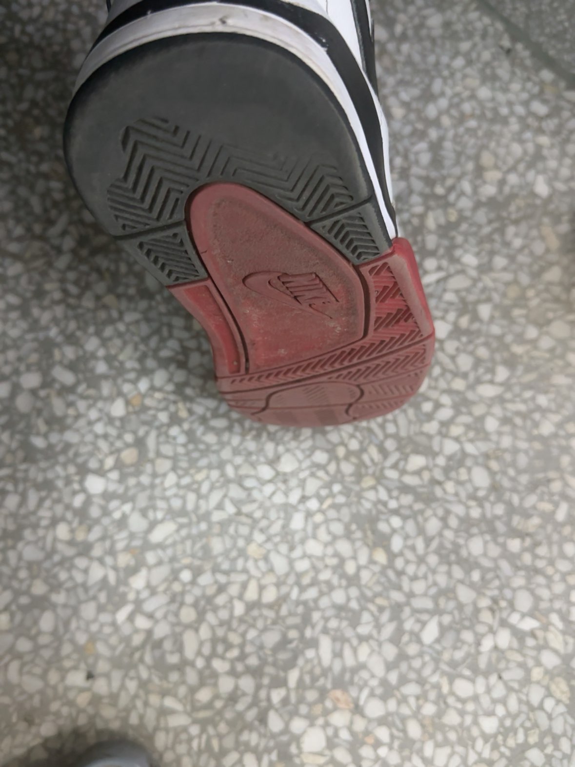 custom review-Nike Flight Legacy Red White