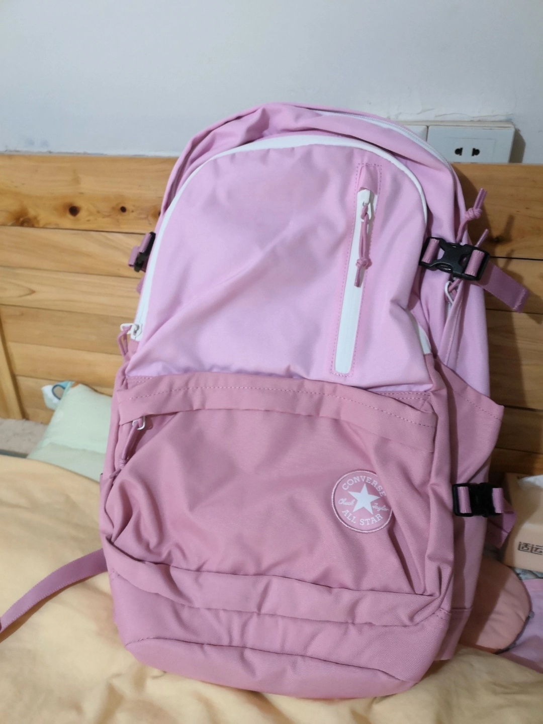 匡威书包,超少女的粉色!