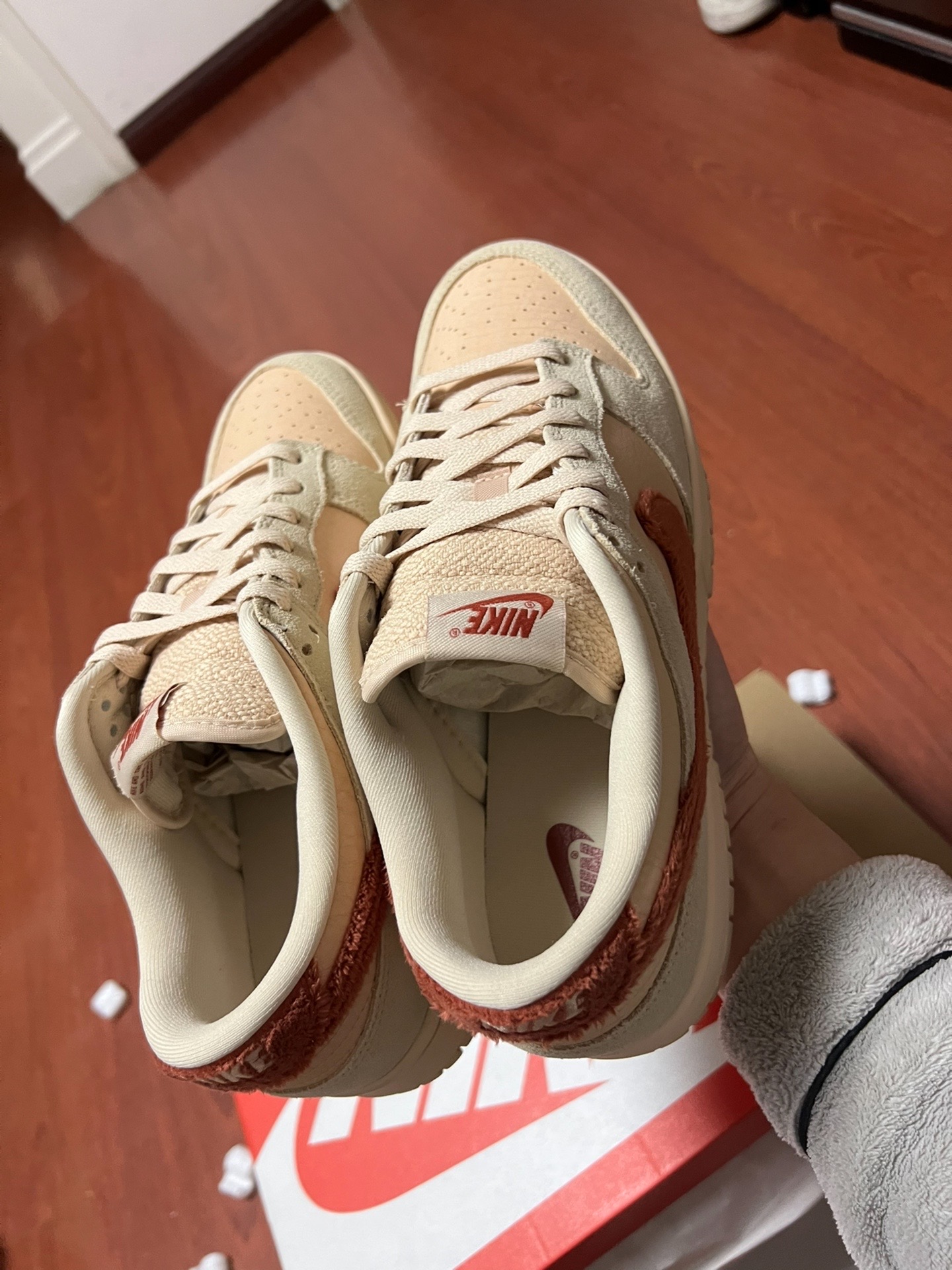 太爱nike鞋 #夏日鞋款推荐  nike dunk low "terry swoosh" 潮流