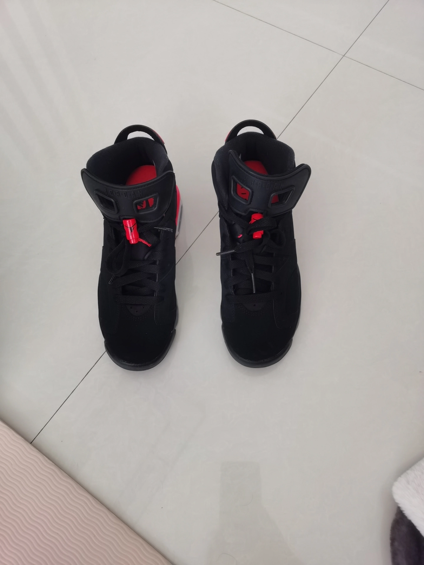 custom review-Jordan 6 Retro Black Infrared 2019 GS