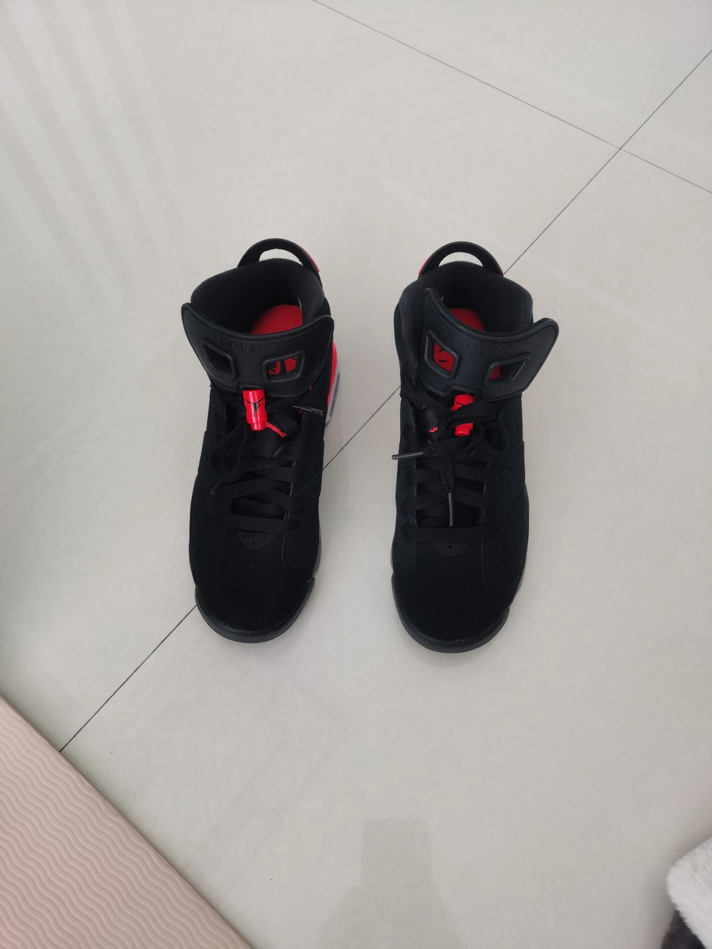 custom review-Jordan 6 Retro Black Infrared 2019 GS