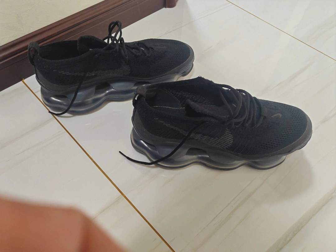 custom review-Nike Air Max Scorpion Fk Triple Black