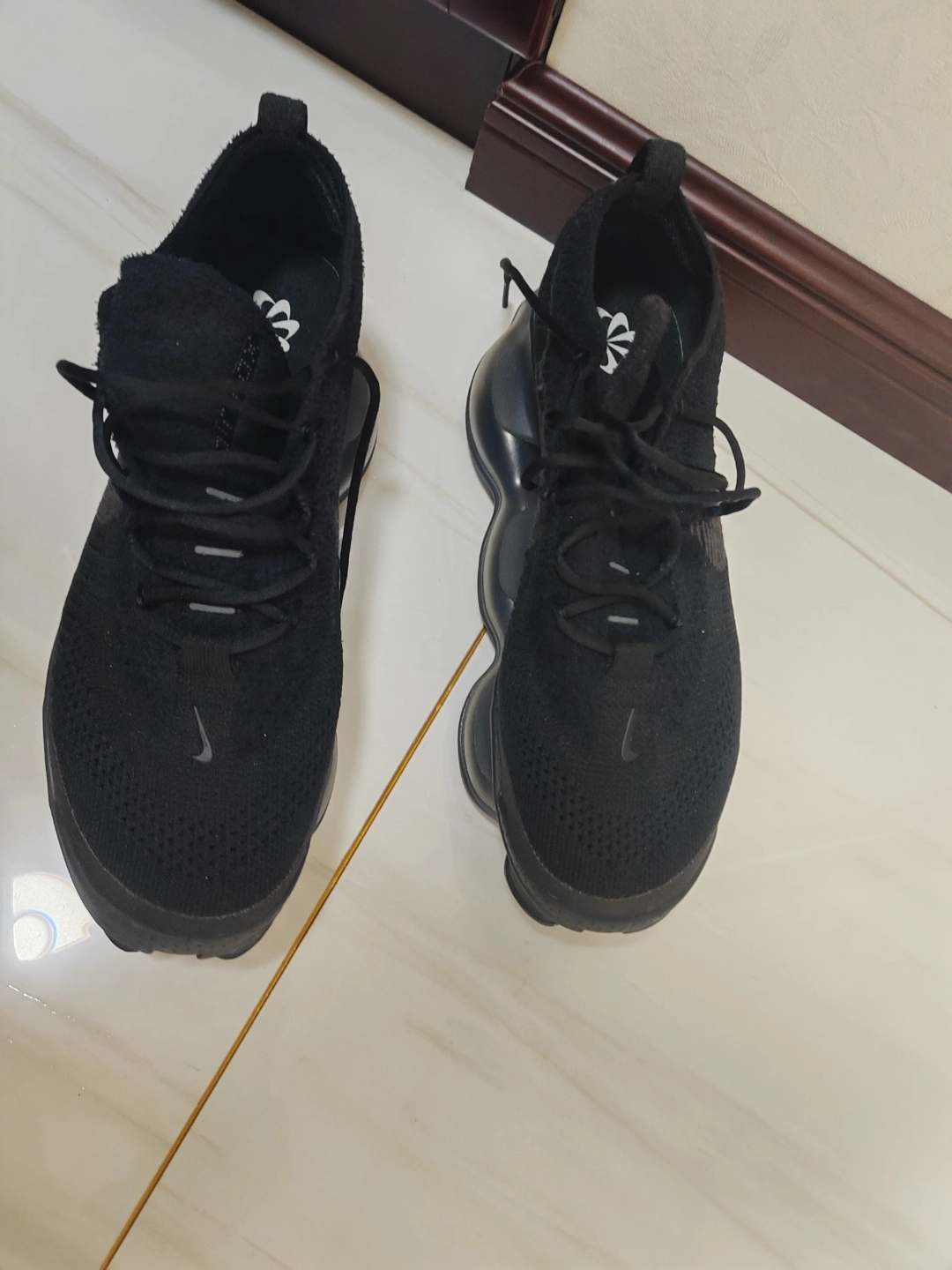 custom review-Nike Air Max Scorpion Fk Triple Black
