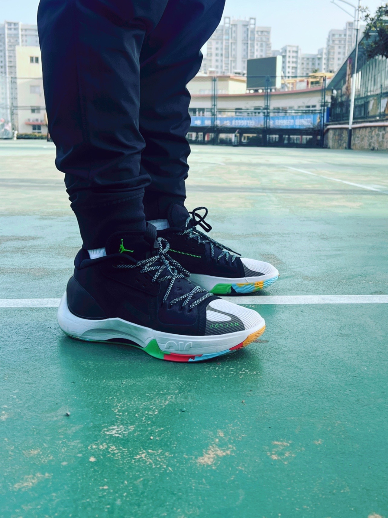 aj separate ,宽脚可穿的实战篮球鞋