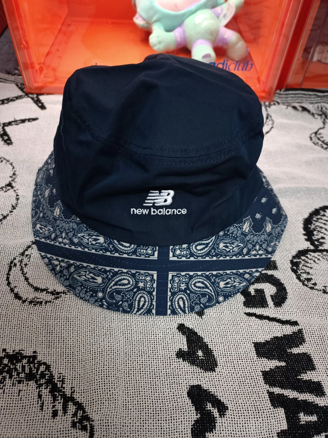 新百伦腰果花帽子