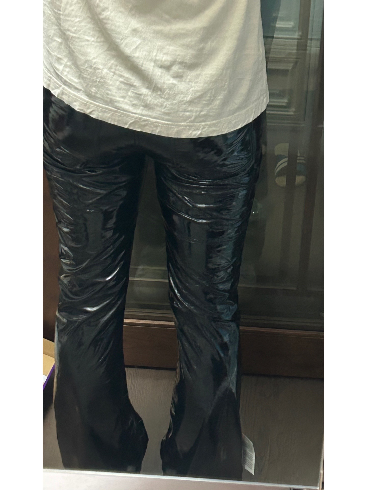 男生皮裤怎么搭