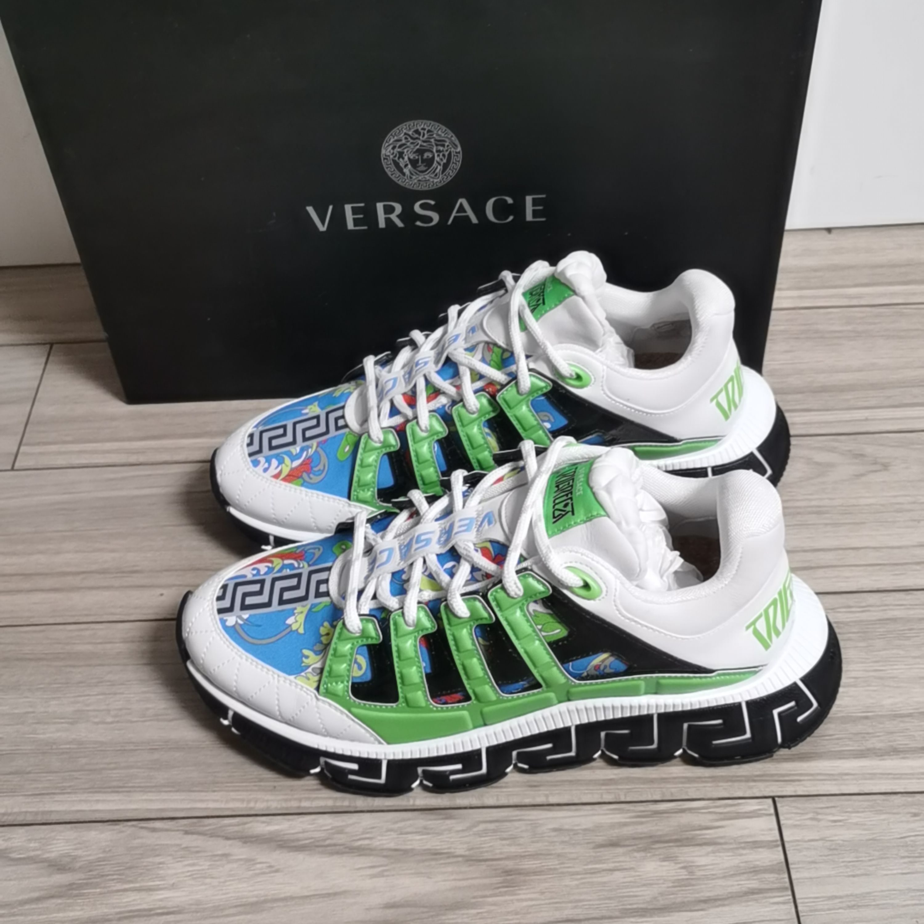 versace 范思哲 trigreca 希腊回纹运动鞋