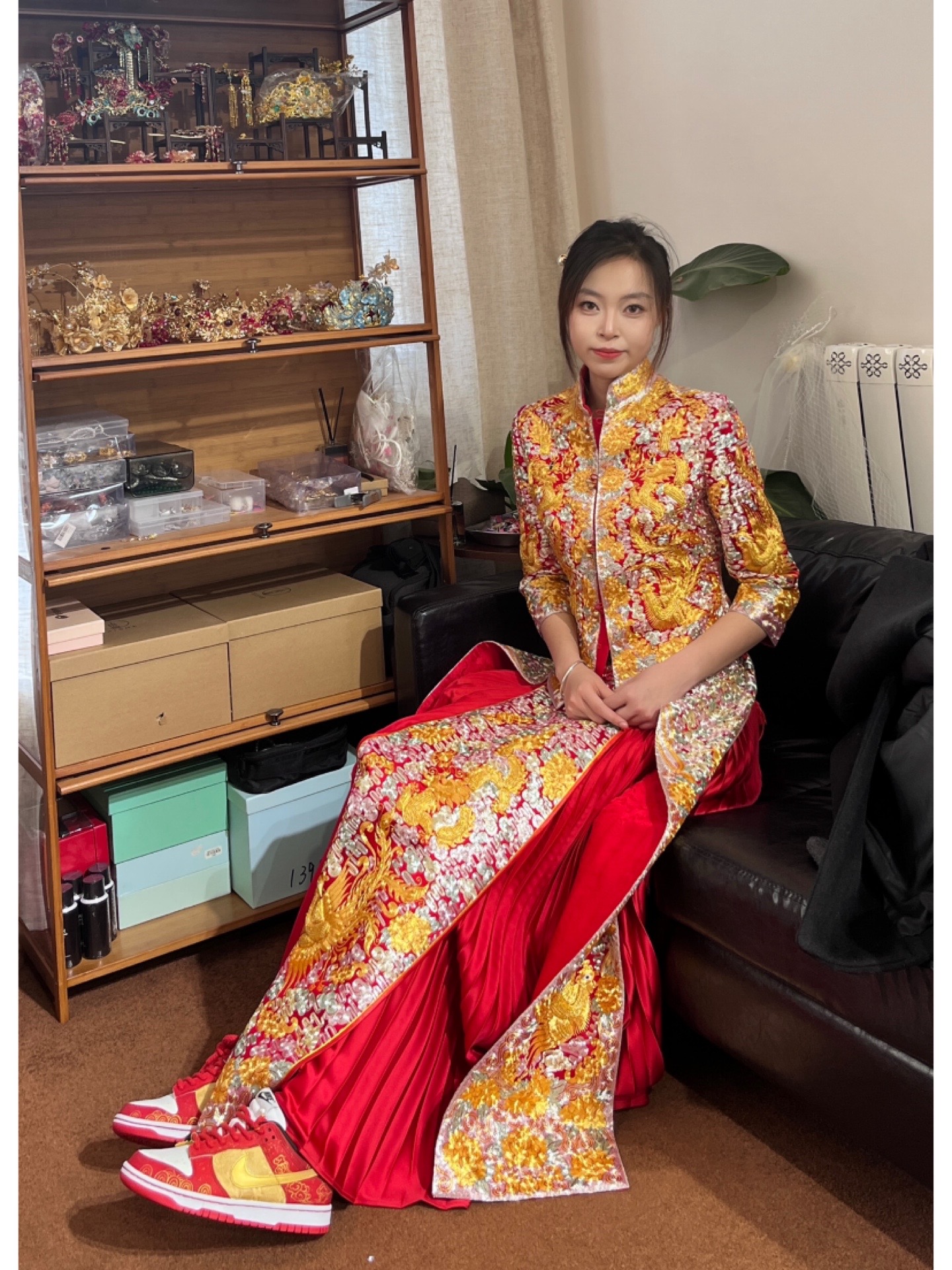 这双婚鞋有点好看哦