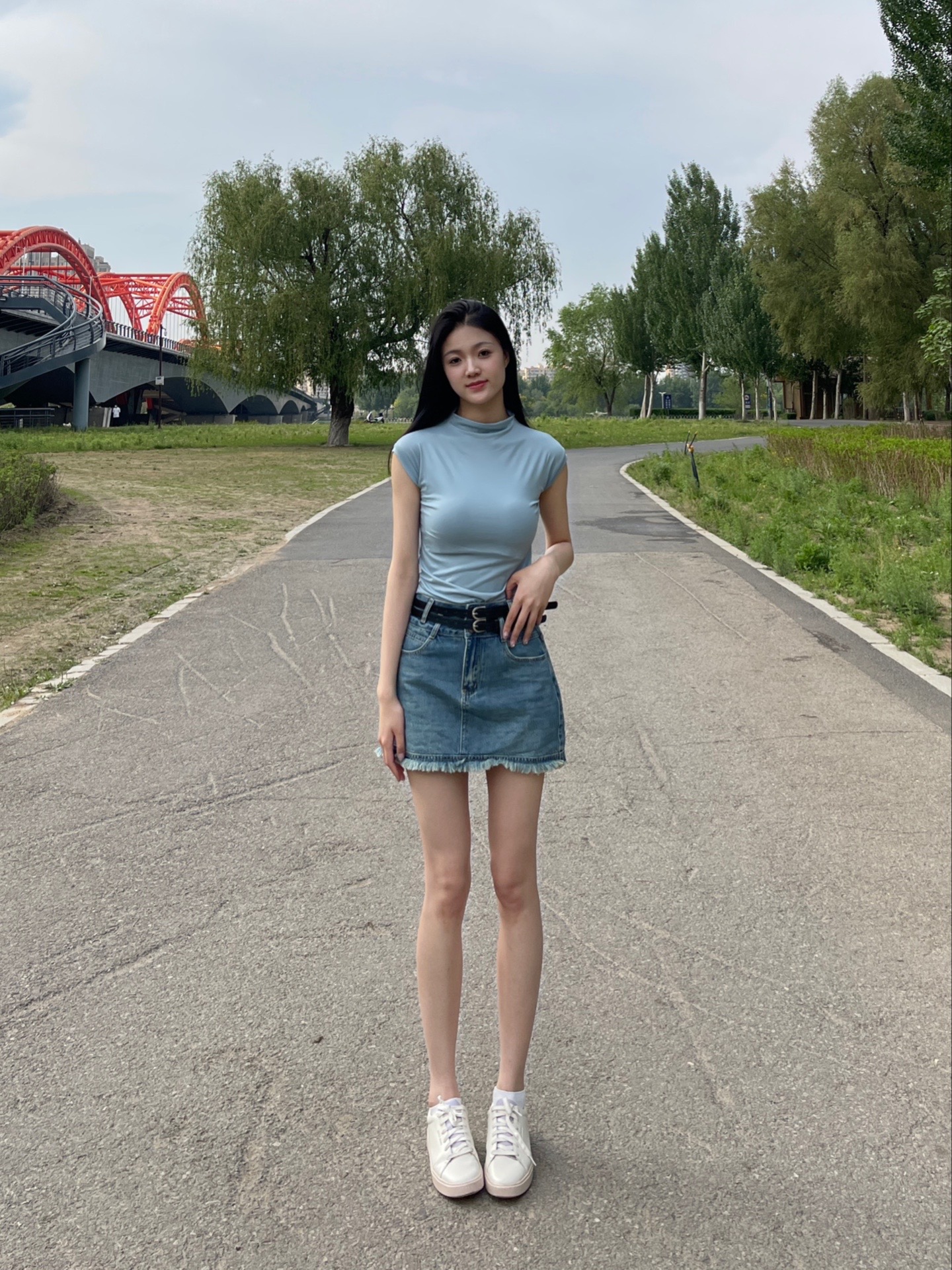 180高妹|深井冰女友穿搭!