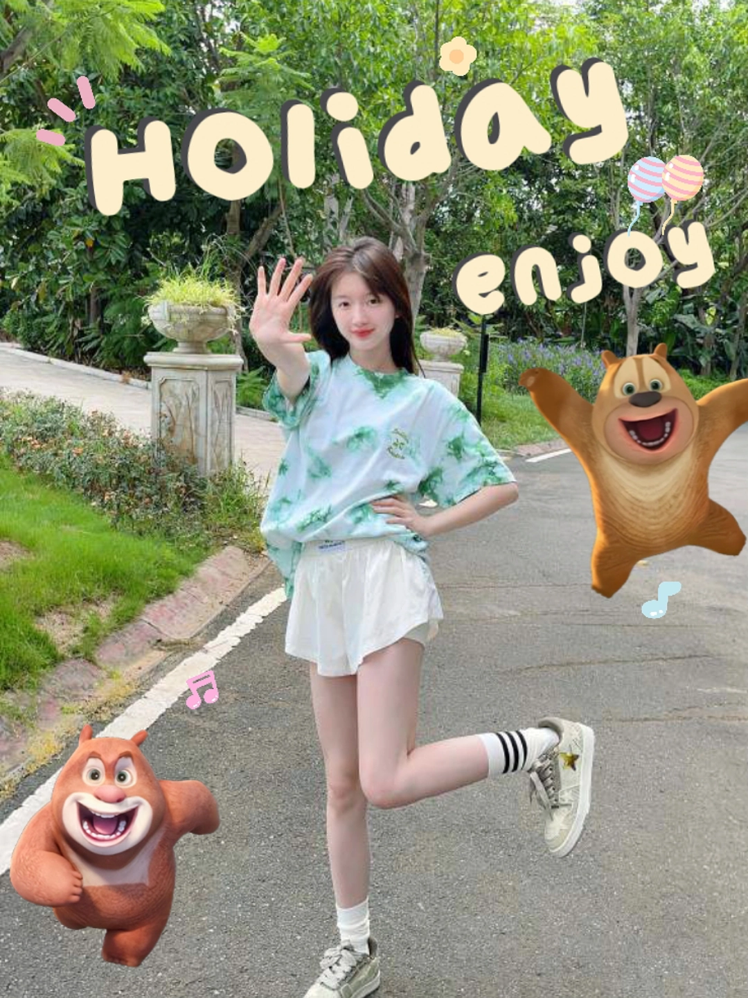 李浩菲上脚的西湖龙井鞋太可啦!