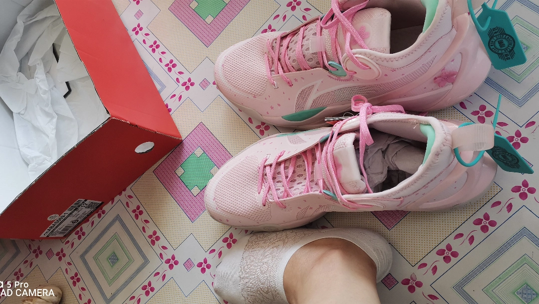 custom review-LINING SONIC 10 Баскетбольные кроссовки MID Топ Розовая примула Мужской