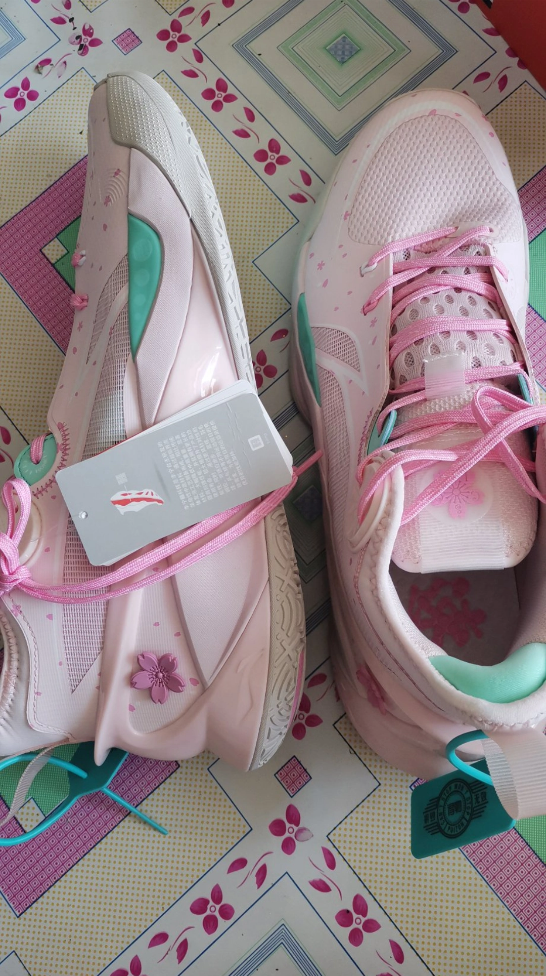 custom review-LINING SONIC 10 Баскетбольные кроссовки MID Топ Розовая примула Мужской