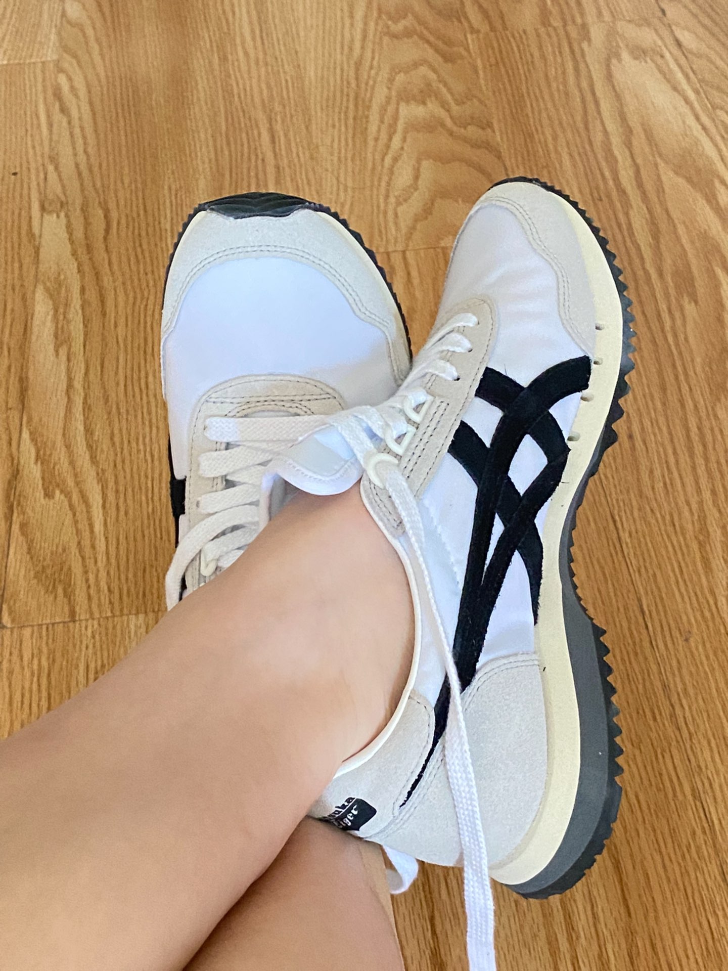 custom review-Onitsuka Tiger Dualio Low Black White