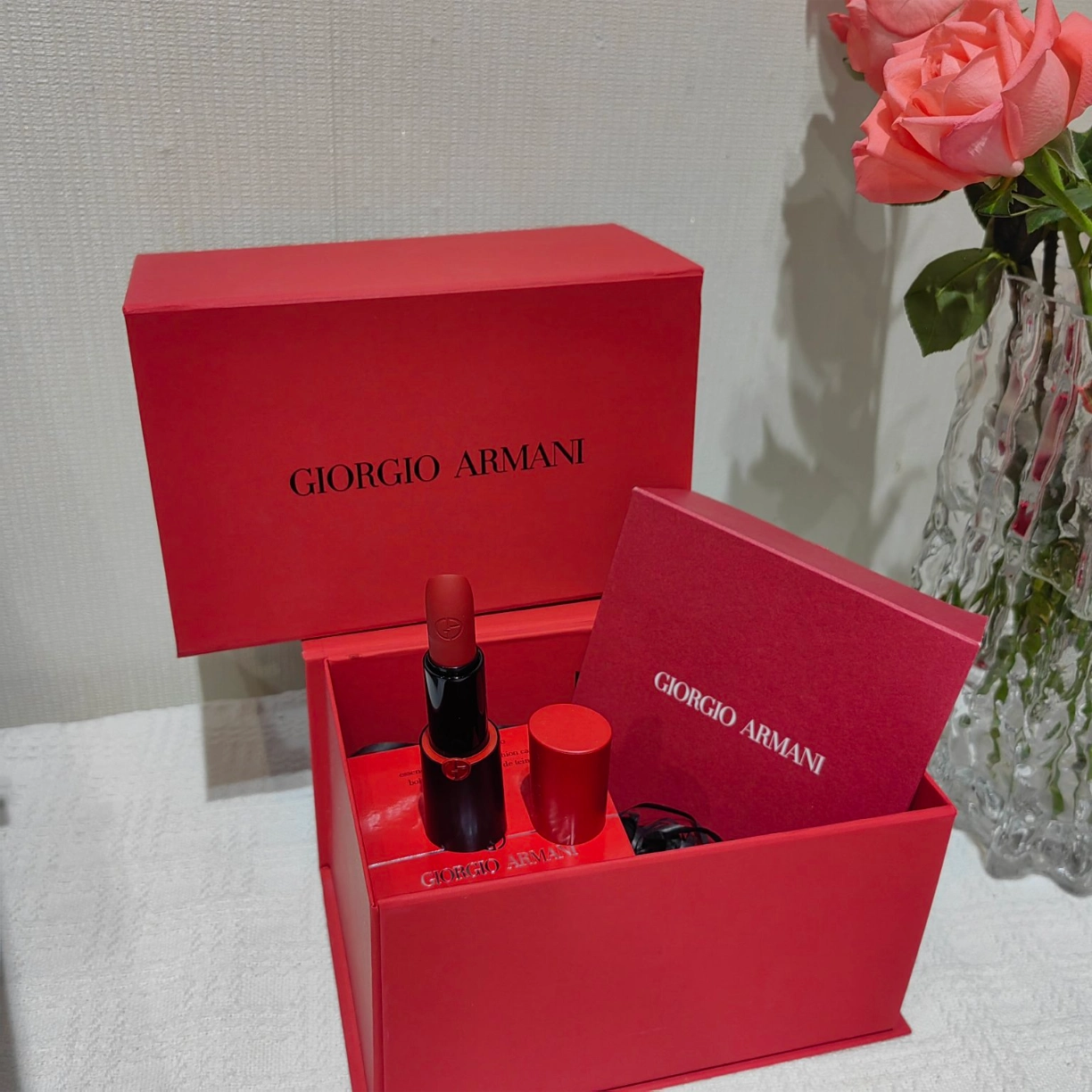 阿玛尼七夕礼盒405哑光,七夕礼盒