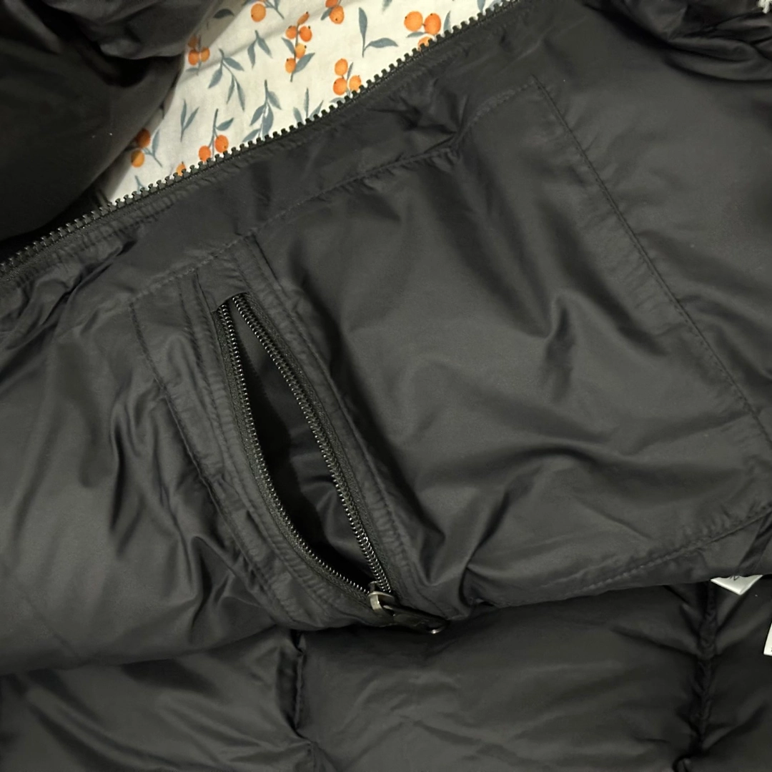 custom review-THE NORTH FACE 1996 Retro Eco Nuptse Packable Jacket Asia Sizing Black Unisex Korea Version
