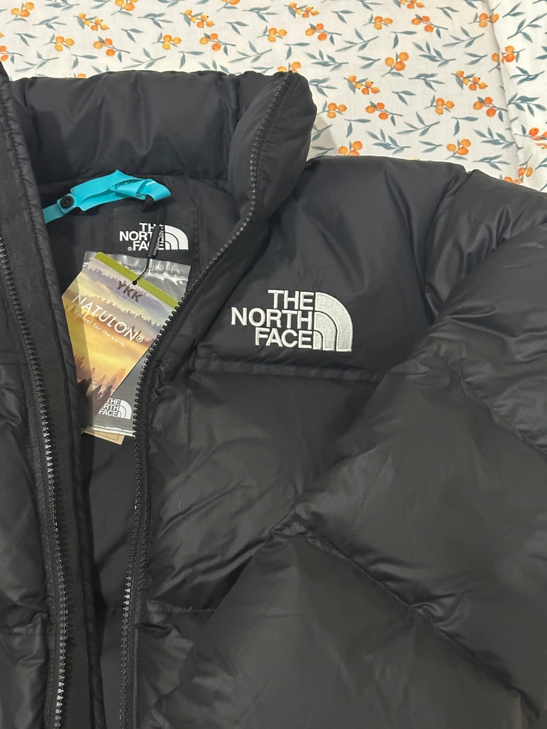 custom review-THE NORTH FACE 1996 Retro Eco Nuptse Packable Jacket Asia Sizing Black Unisex Korea Version