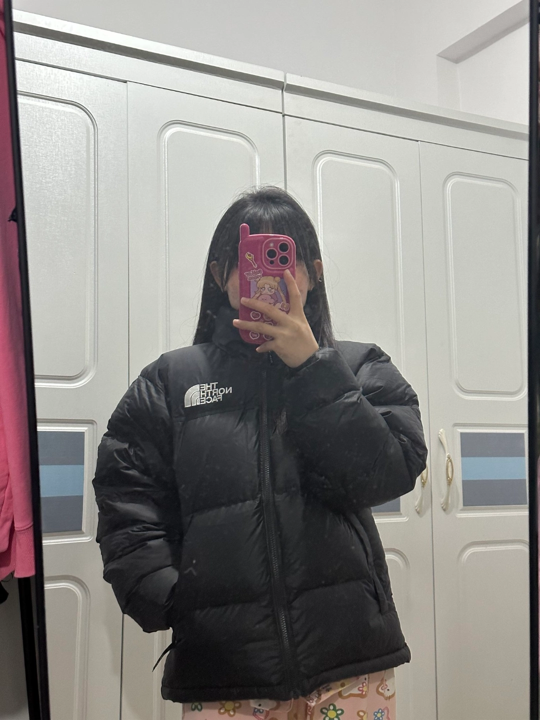 custom review-THE NORTH FACE 1996 Retro Eco Nuptse Packable Jacket Asia Sizing Black Unisex Korea Version