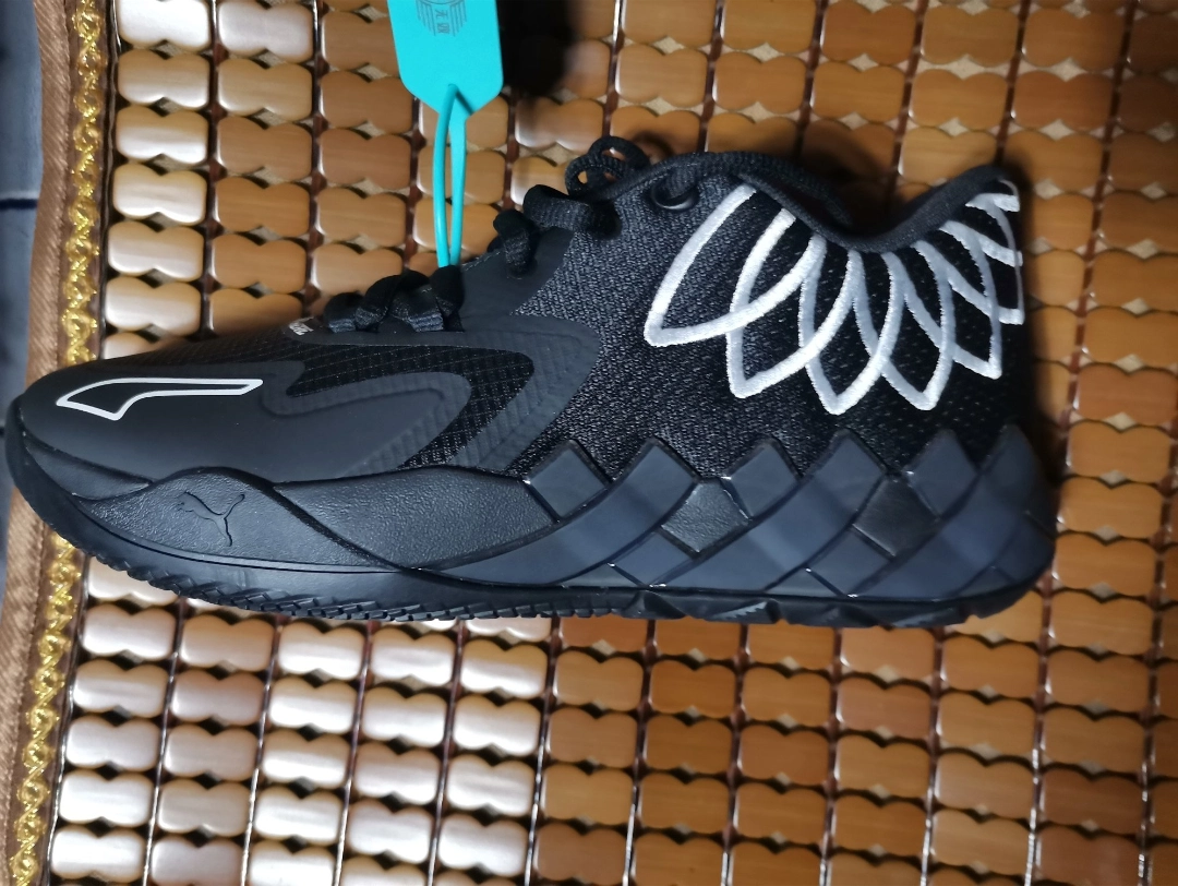 custom review-PUMA MB.01 Low LaMelo Ball 'Team Colors Black'