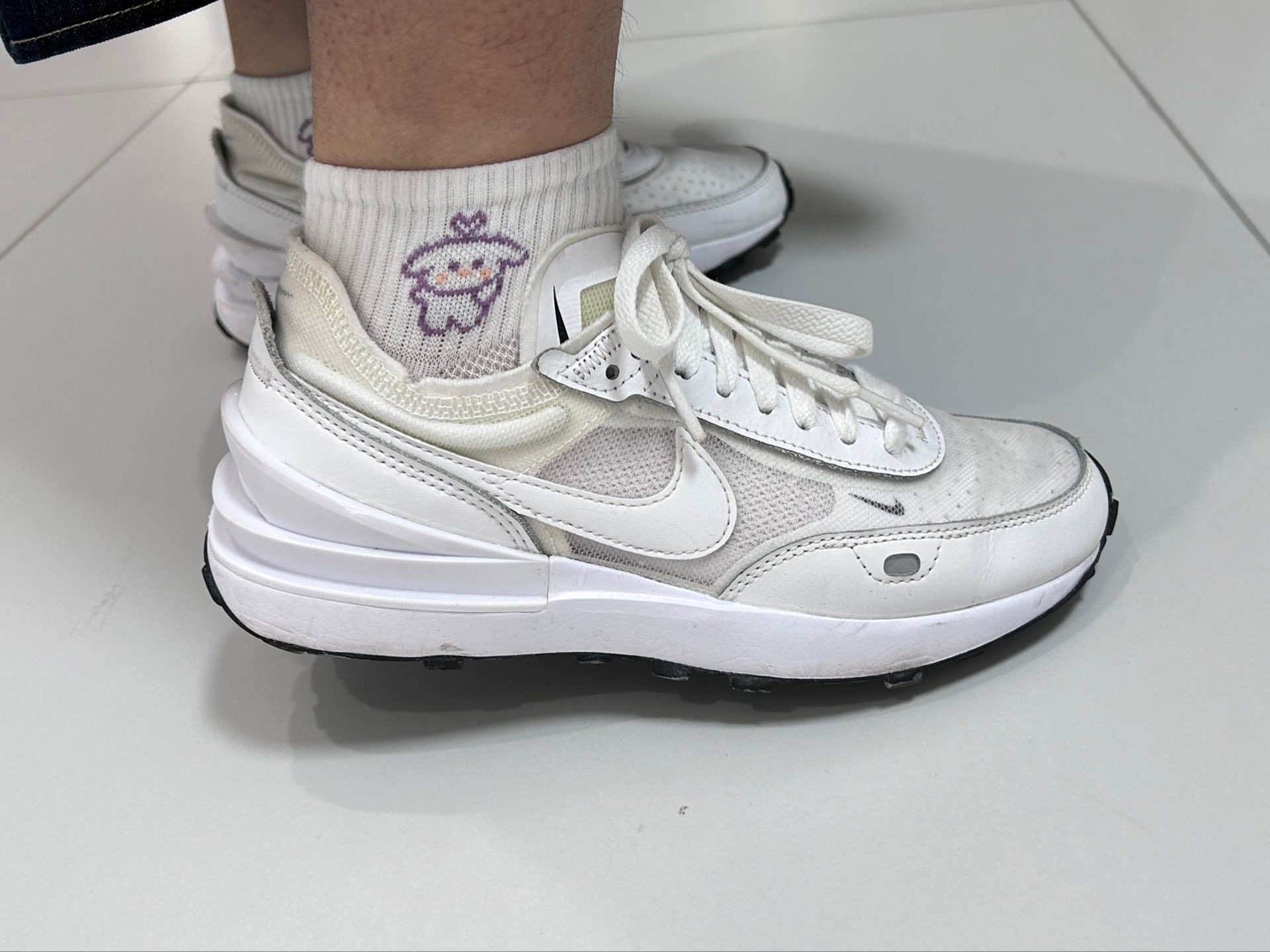 nike耐克女鞋waffle one华夫鞋跑鞋网面透气运动休闲鞋dc2533