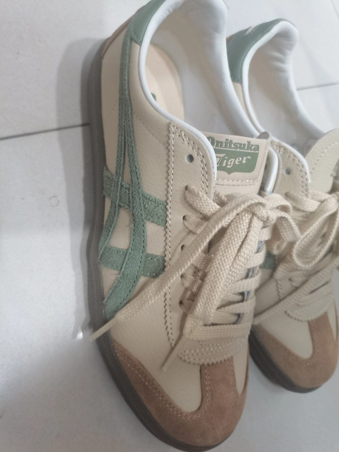 custom review-Asics Onitsuka Tiger Tokuten Beige Green
