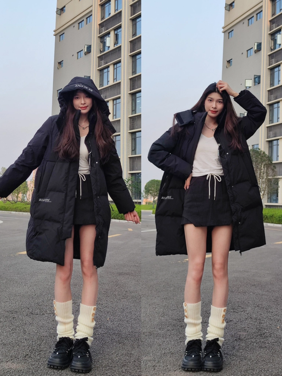 好爱像大棉被一样的羽绒服