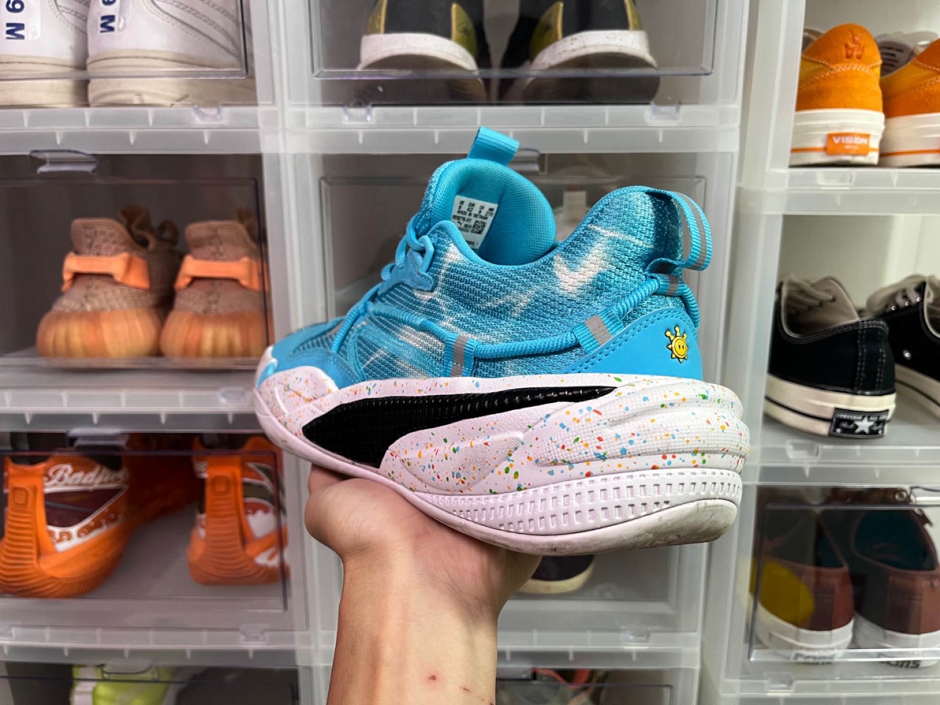 宽脚福音 puma实战篮球鞋