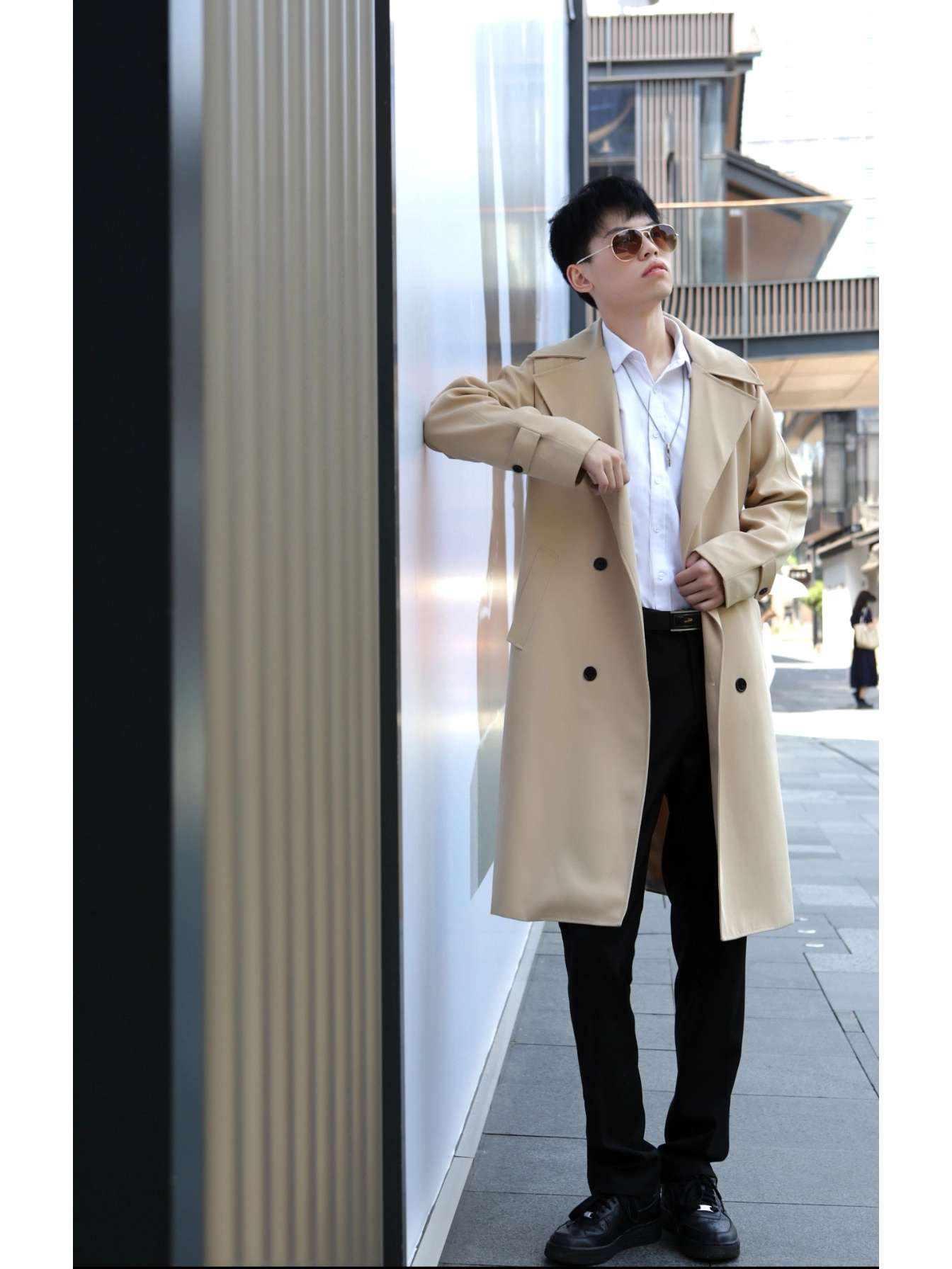 男生摩登风秋季穿搭