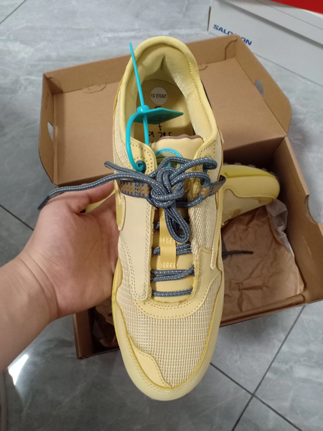 custom review-nike university Air Max 1 Travis Scott Cactus Jack Saturn Gold
