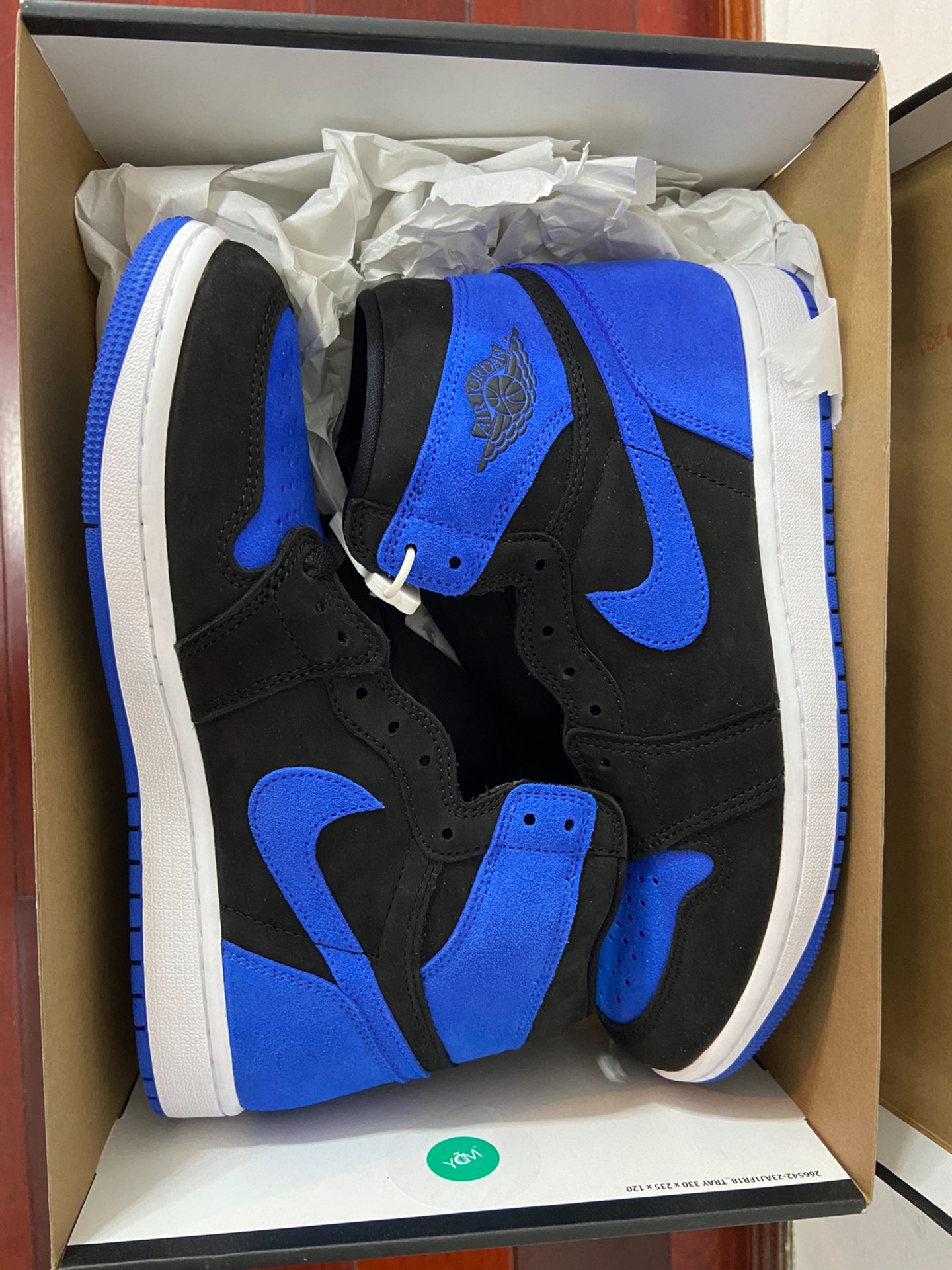 aj1low皇家蓝闪电配色图片