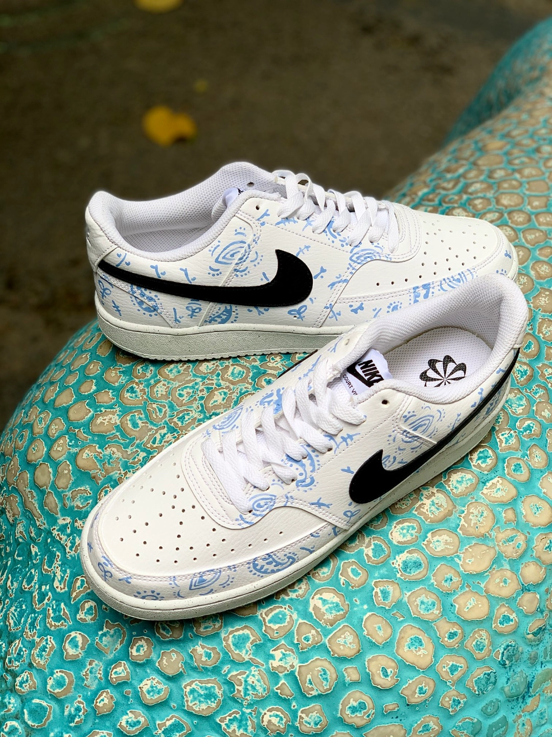 nikecourt板鞋腰果花版本