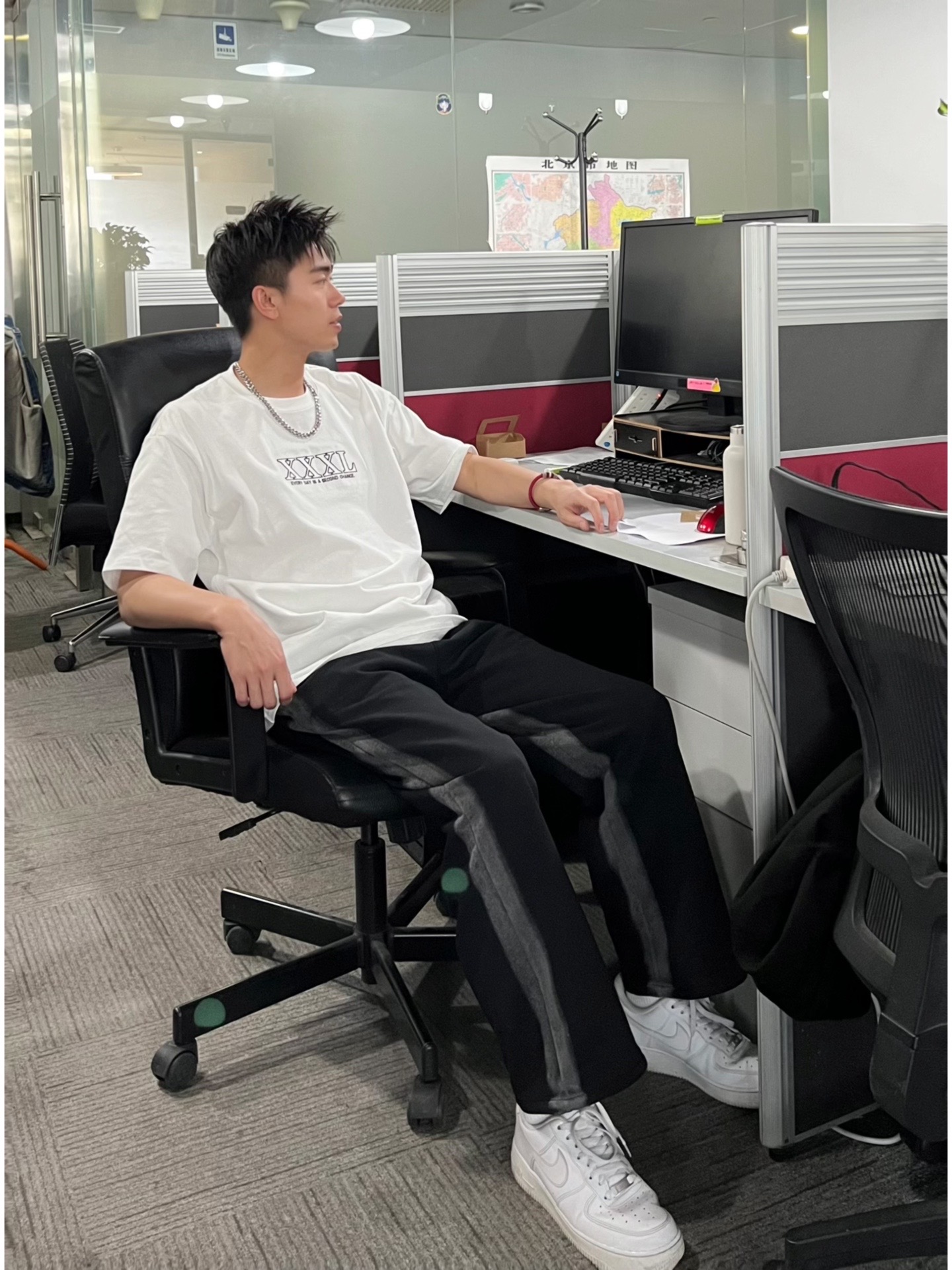 打工人男生日常穿搭ootd