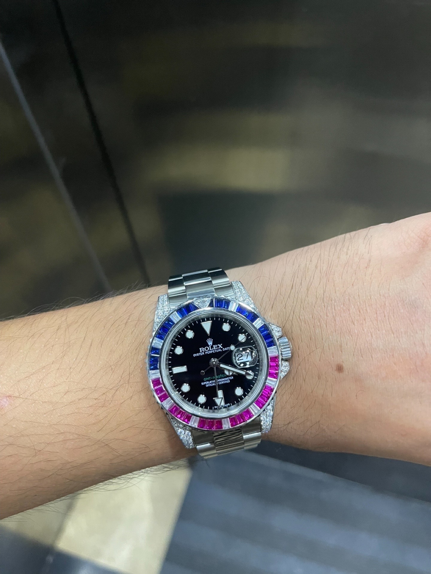 劳力士格林尼治型ii系列116759 saru-78209