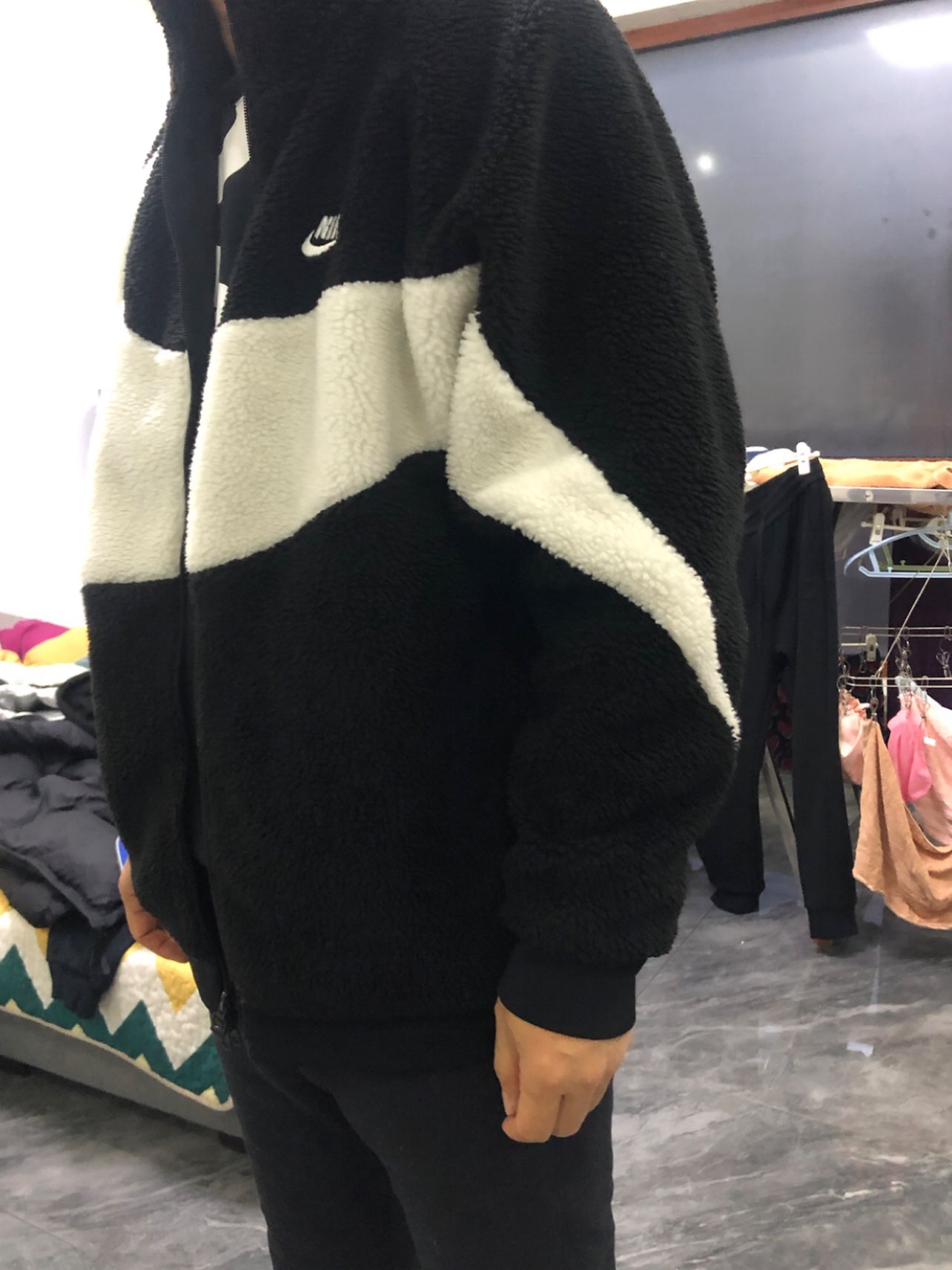 custom review-Nike Sportswear Куртка Мужская Черная