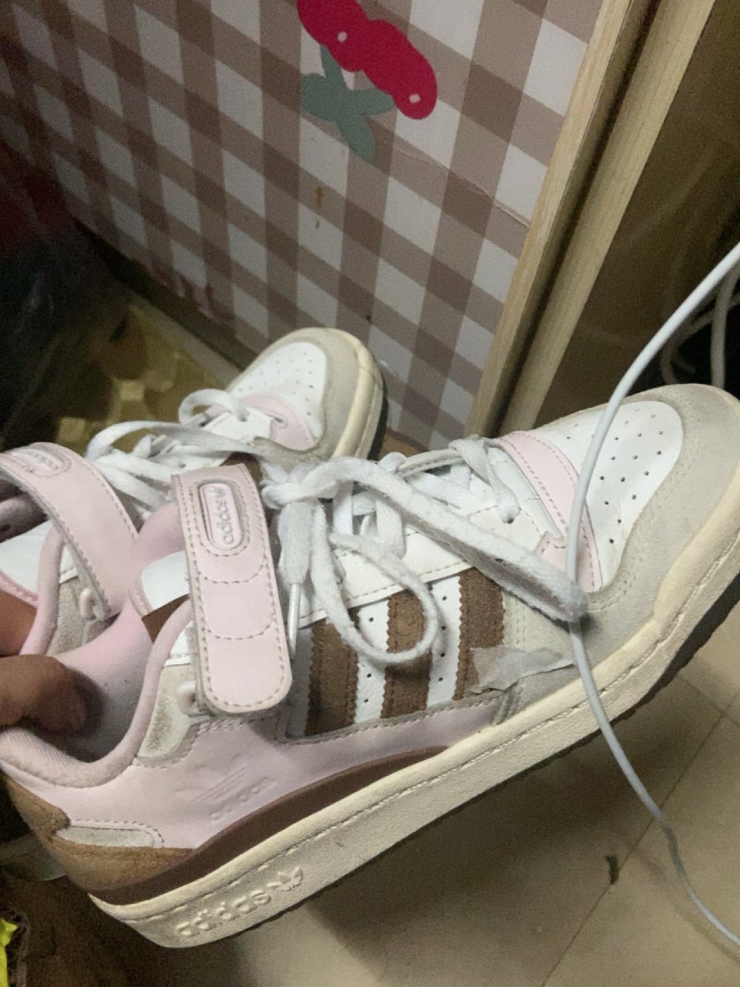 custom review-Adidas Forum Low Chocolate To My Strawberry Women's