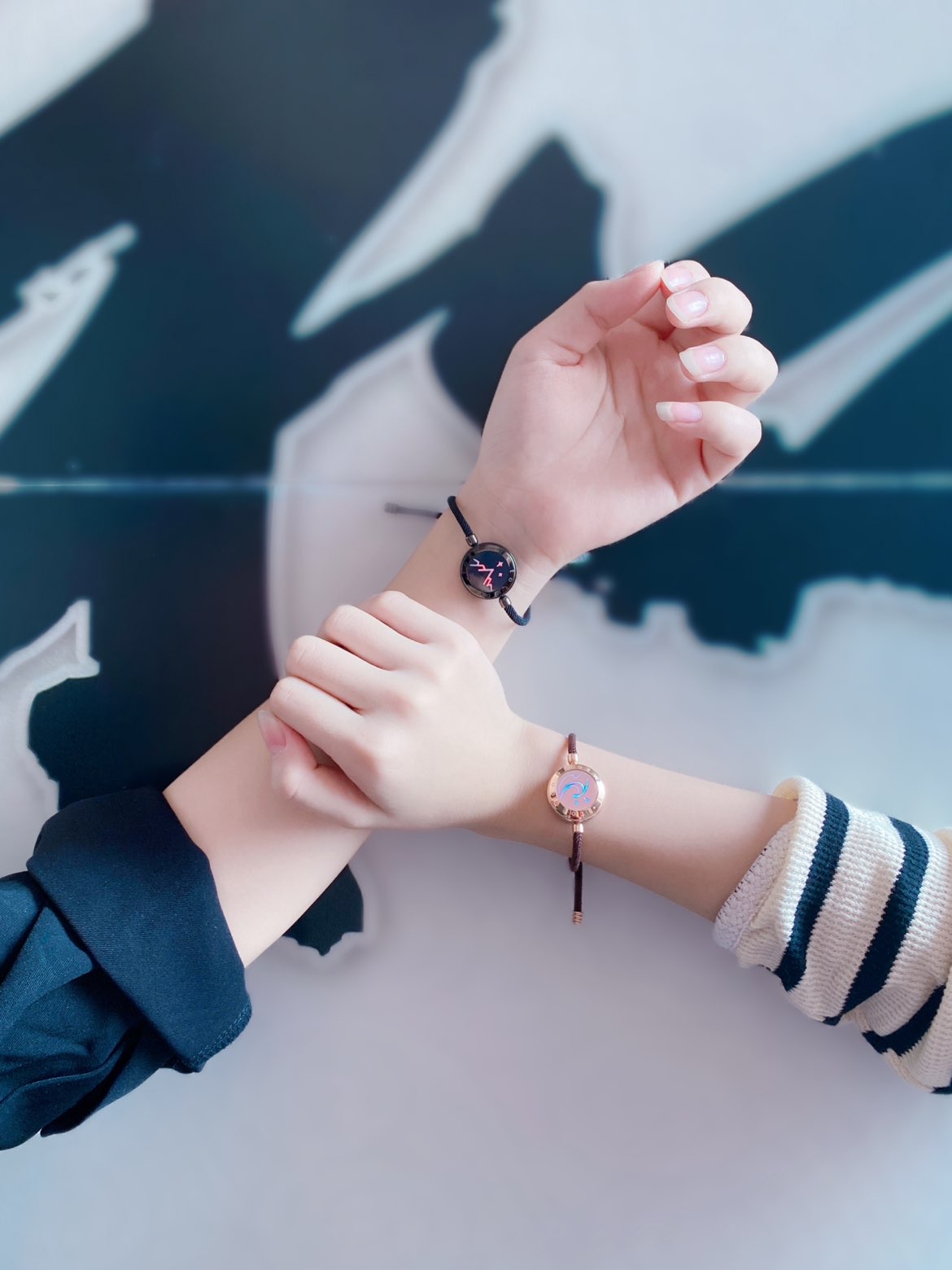 totwoo情侣感应手链⛓️