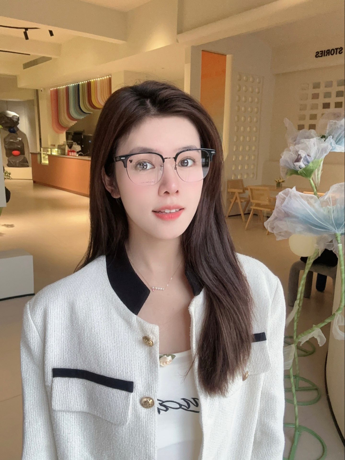 绝美纯欲半框眼镜02